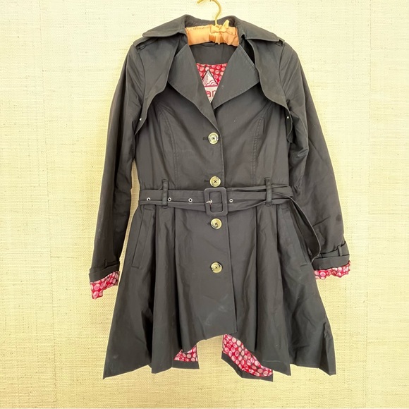 Peplum Trench/rain coat - Picture 10 of 13